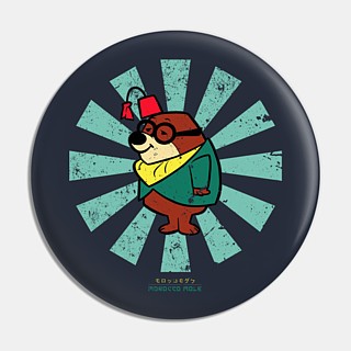 Television Character Collectibles - Hanna Barbera's Morocco Mole Pinback Button