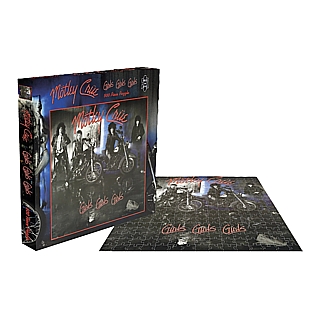 Rock and Roll Collectibles - Motley Crue Girls, Girls, Girls Jigsaw Puzzle