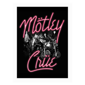 Rock and Roll Collectibles - Motley Crue Girls, Girls, Girls Magnet