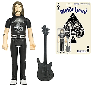 Hard Rock Metal Collectibles - Motorhead Lemmy Kilmister Aces of Spades ReAction Figure by Super7