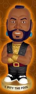 Television from the 1980's Collectibles - Mr. T and The A Team Bobble Head Doll, Nodder I Pity The Fool