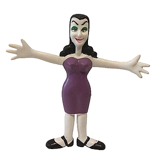 Rocky & Bullwinkle Collectibles - Natasha Fatale Bendy Bendable Rubber Figure