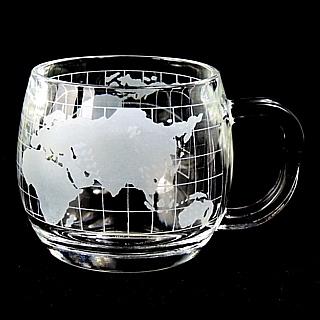 Food Advertising Collectibles - Nescafe World Glass Mug