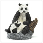 Wildlife Collectibles - Panda Bear and Cub 36990