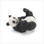 Wildlife Collectibles - Panda Bear on Back 37497