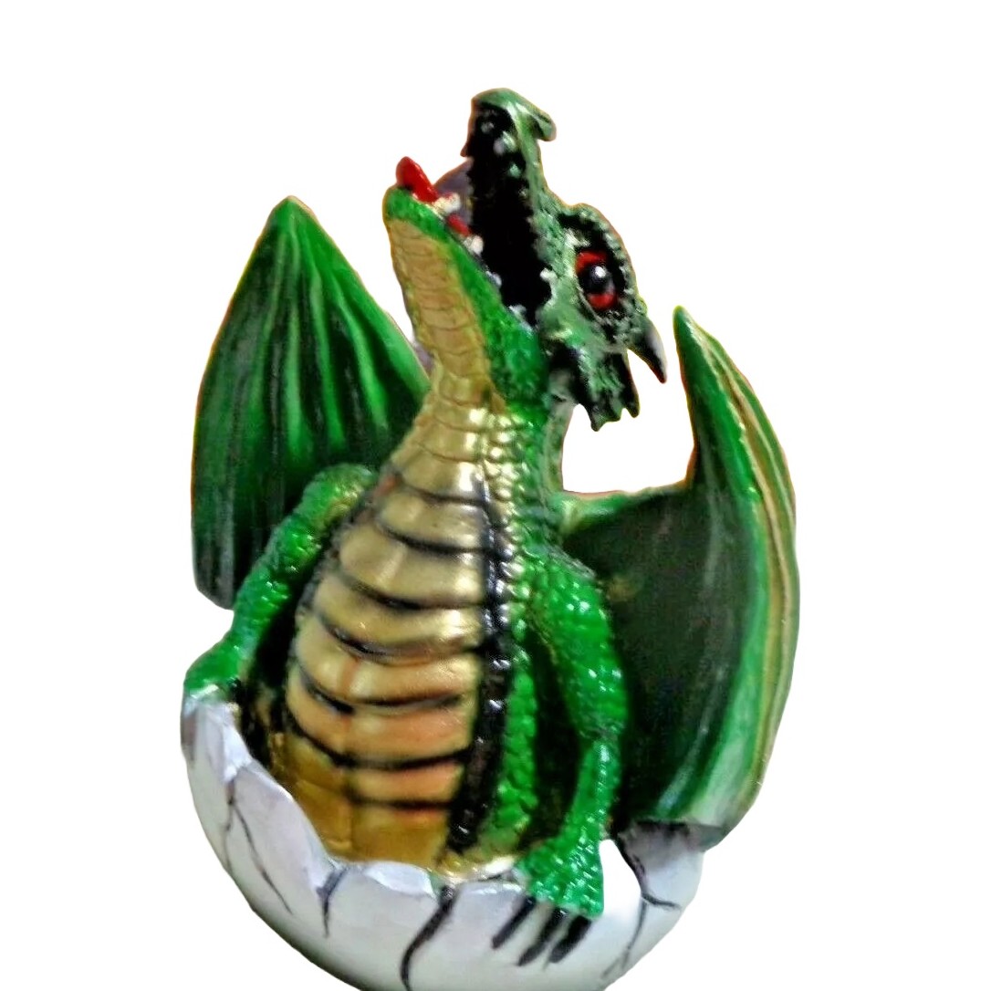 Fantasy Collectibles - Green Hatching Baby Dragon Incense Holder 33077