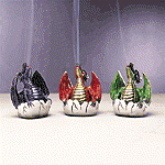 Fantasy Collectibles - Hatching Baby Dragon Incense Holders 33077
