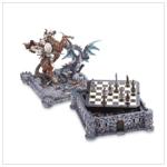 Fantasy Collectibles - Dragon and Knight Chess Set 37128