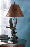Wildlife Collectibles - Eagle Table Lamp 35033