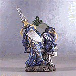 Fantasy Collectibles - Wizard and Dragon Figurine 31385