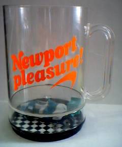 Cigarette Collectibles - Newport Race Car Mug