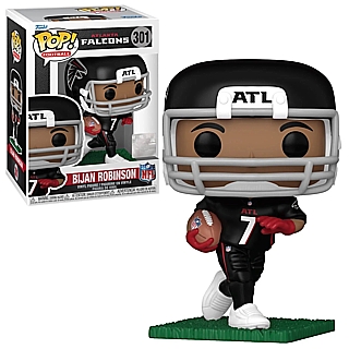 NFL Collectibles - Atlanta Falcons Bijan Robinson (Color) POP! Football Vinyl Figure 301 by Funko