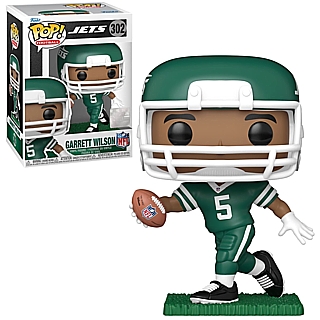 NFL Collectibles - New York Jets Garrett Wilson (Color) POP! Football Vinyl Figure 302 by Funko