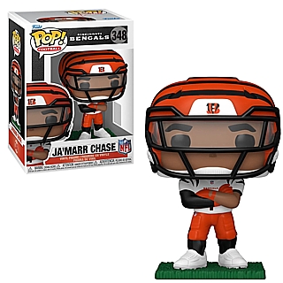 National Football League Collectibles - NFL Cincinnati Bengals Ja'Marr Chase POP! Football Vinyl Figure 348