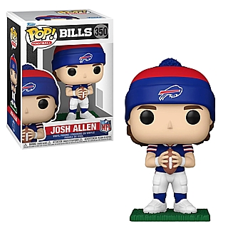 National Football League Collectibles - NFL Buffalo Bills Josh Allen (Beanie) POP! Football Vinyl Figure 350