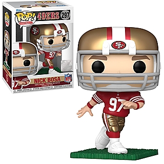NFL Collectibles - Nick Bosa San Francisco 49ers (Color) POP! Football Vinyl Figure 297 by Funko