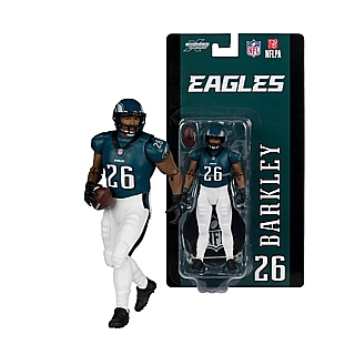 National Football League  Collectibles- Saquon Barkley Philadelphia Eagles 6 Inch Scale Action Figure SportsPicks Wave 1 by McFarlane Toys