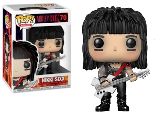 Rock and Roll Collectibles - M�tley Cr�e Nikki Sixx Heavy Metal POP! Vinyl Figure