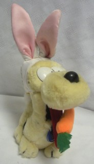 Garfield Collectibles - Odie Plush Easter Bunny Dakin