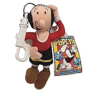 Popeye Collectibles - Olive Oyl Plush Keychain Clip