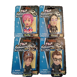 Rock and Roll Collectibles - The Osbourne Figural Keychains
