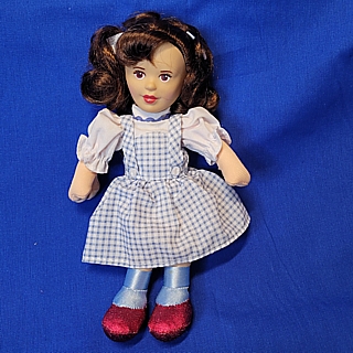 Wizard of Oz Collectibles - Dorothy Beanbag Character with Vinyl Head