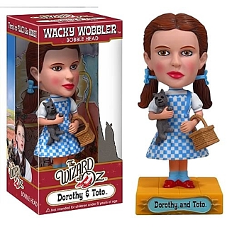 Wizard of Oz Collectibles - Dorothy and Toto Wacky Wobbler Bobblehead Doll by Funko