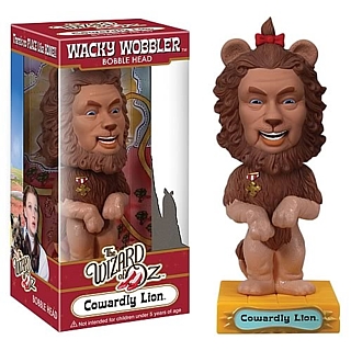 Wizard of Oz Collectibles - Cowardly Lion Wacky Wobbler Bobblehead Doll by Funko