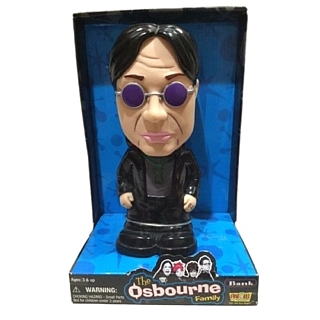Rock and Roll Collectibles - Ozzy Osbourne The Osbournes Family Vinyl Plastic Bank