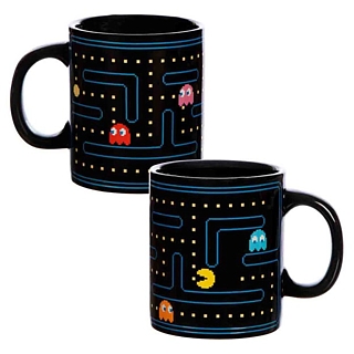 1980's Video Games PacMan Maze Ceramic Mug