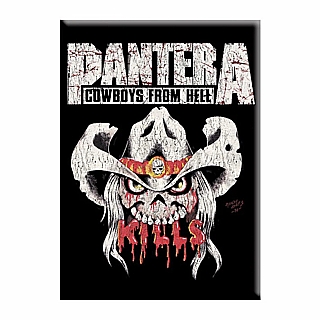 Heavy Metal Collectibles - Pantera Cowboys from Hell Large Metal Magnet