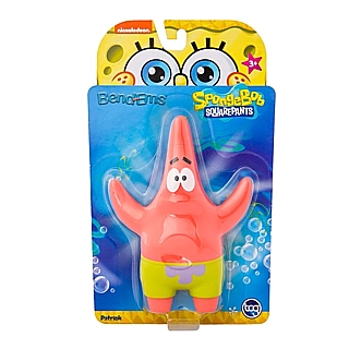 Nickelodeon Cartoon Collectibles SpongeBob Patrick StarFish Bend-Ems Bendable Figure