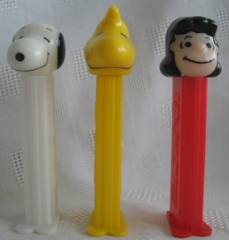 Snoopy Collectibles - Lucy Van Pelt, Snoopy and Woodstock PEZ