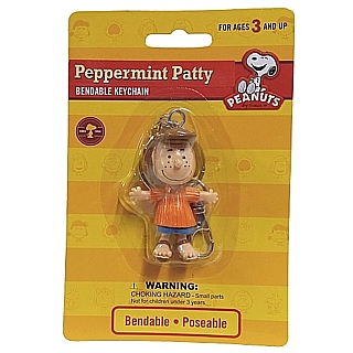 Snoopy and Peanuts Collectibles - Peppermint Patty Bendy Keychain