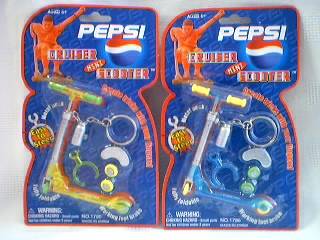 Pepsi-Cola Collectibles - Pepsi Mini Finger Scooter Keychain