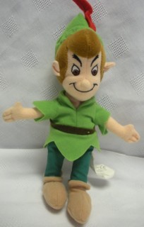 Walt Disney Movie Collectibles - Peter Pan beanie Plush Beanbag