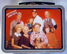 Television from the 1960's Collectibles - Peticoat Junction - Mini Metal Lunch Box Tin