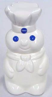 Pillsbury Collectibles - Poppin' Fresh Doughboy Ceramic Cookie Jar
