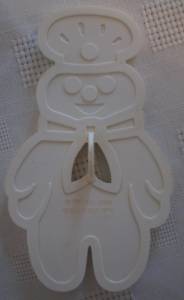 Pillsbury Collectibles - Poppin' Fresh Dough Boy Plastic Cookie Cutter
