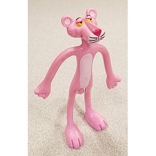 pink panther bendy toy