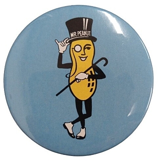 Advertising Collectibles - Planters Mr. Peanut Pinback Button