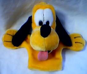 Disney Collectibles - Pluto Plush Hand Puppet