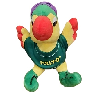 Food Collectibles - Polly-O Parrot Beanie Plush
