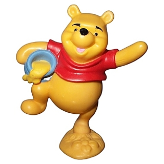 Walt Disney Collectibles - Winnie the Pooh and Honey Pot PVC