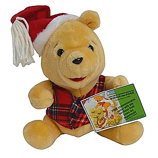 Walt Disney Collectibles - Winnie the Pooh Santa Christmas Plush