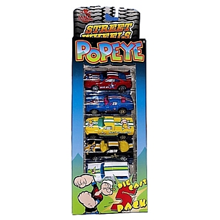 Popeye Collectibles - Popeye Cars - Racing Champions Street Wheels