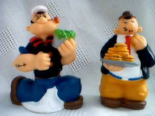 Popeye Collectibles - Popeye and Wimpy