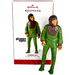 Planet of the Apes Collectibles - Cornelius Vinyl Keepsake Christmas Tree Ornament by Hallmark