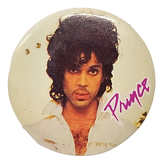 Rock and Roll and Pop Collectibles - Prince Pinback Badge Button
