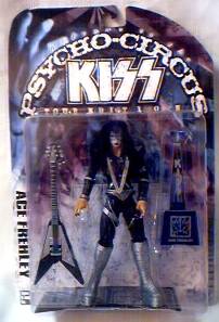 Rock and Roll Collectibles - Kiss Ace Frehley Psycho Circus Figures